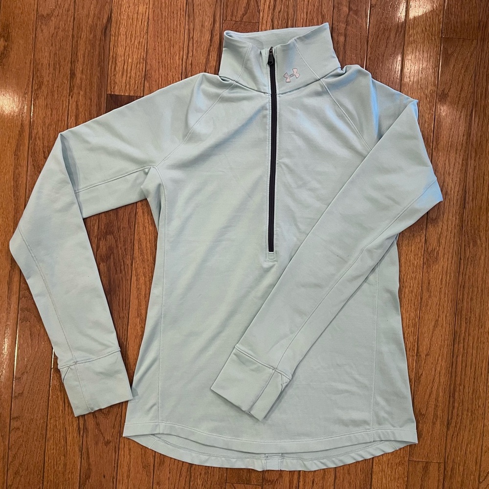 Under Armour Fly Fast Half Zip Running Jacket with Thumb Holes S/M
